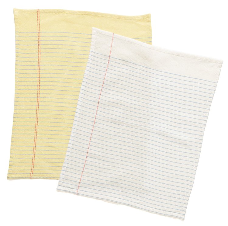 Notebook Paper Napkin Set of 4