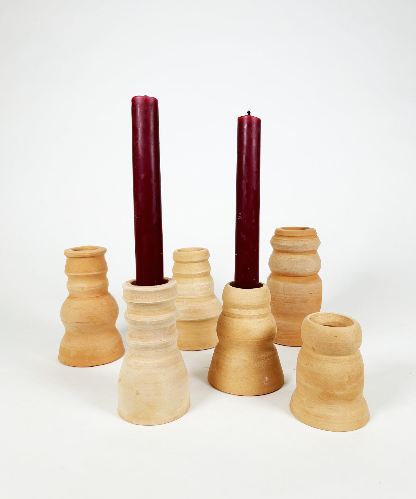 Chicago Clay Candlestick