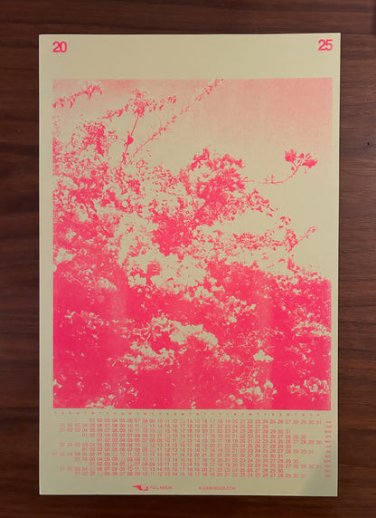 Limited Edition 2025 Risograph Calendars