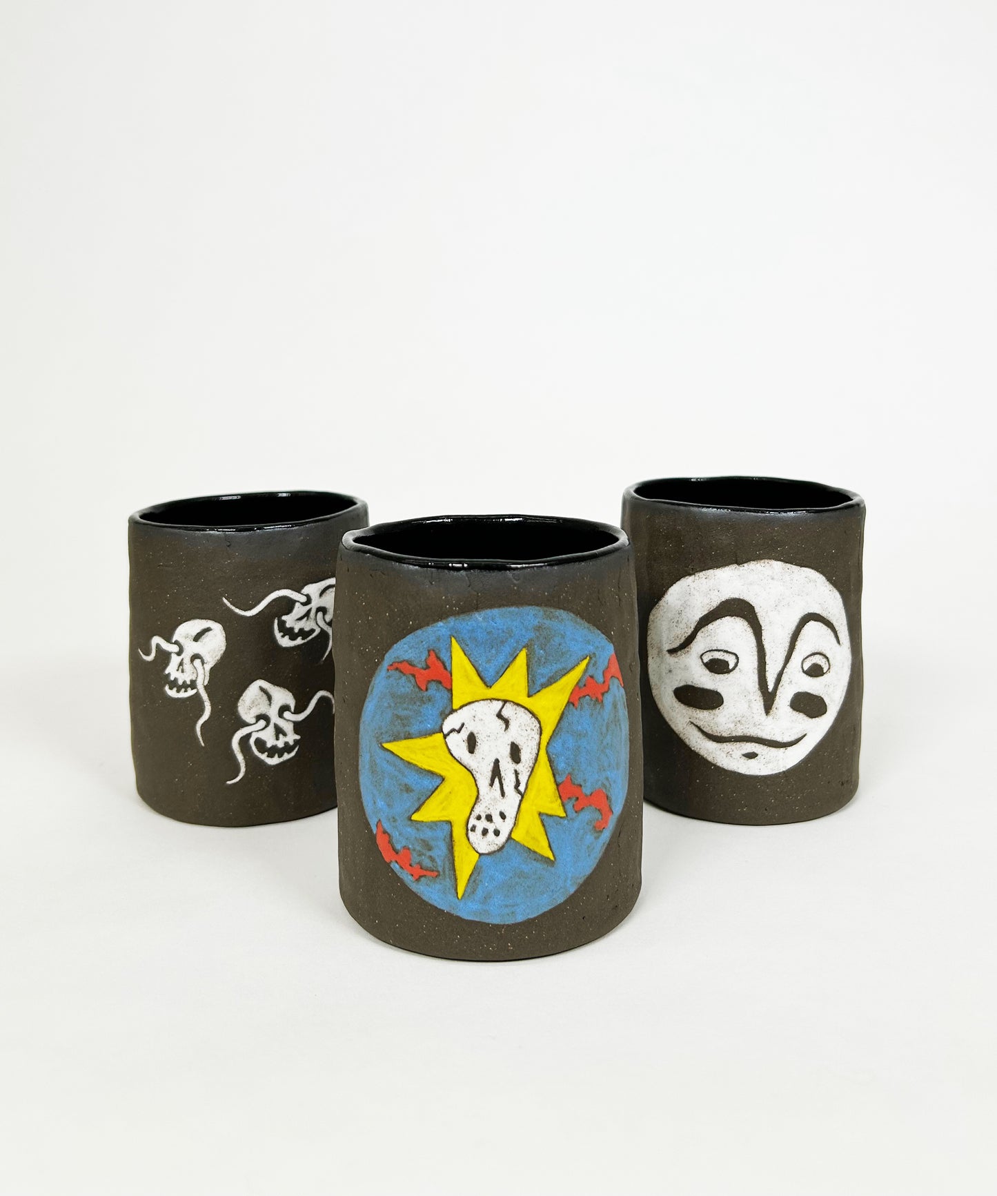 Graphic Ceramic Cups